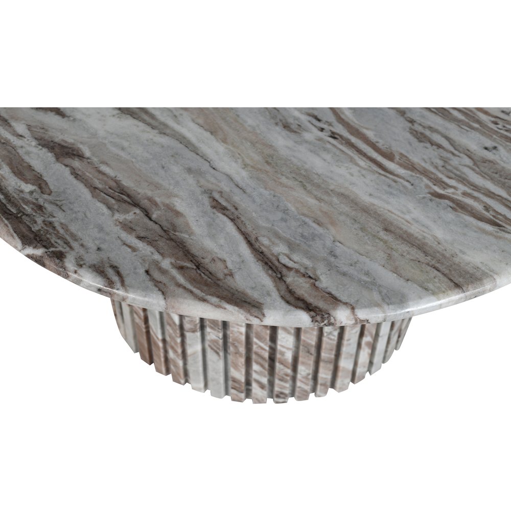 Genoa Brown Marble Coffee Table