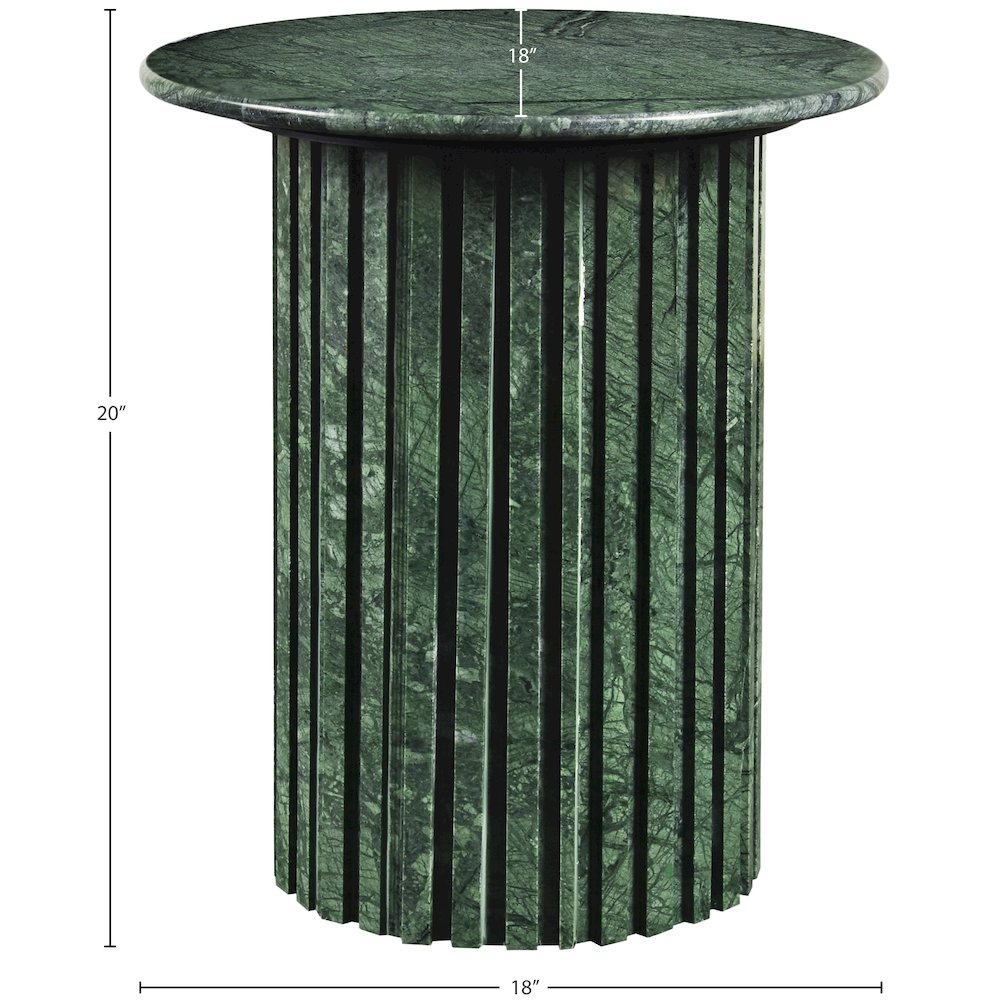 Genoa Green End Table