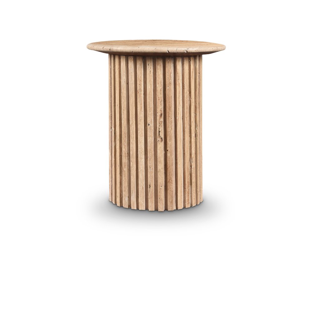 Genoa Beige End Table