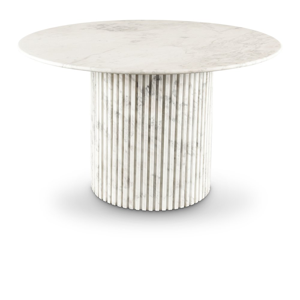 Genoa White Dining Table