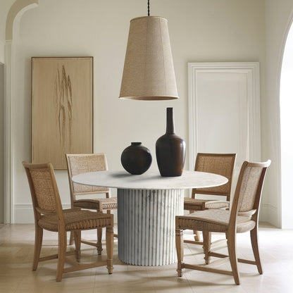 Genoa White Dining Table