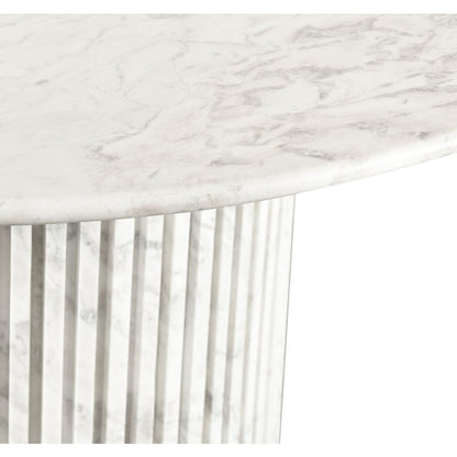 Genoa White Dining Table