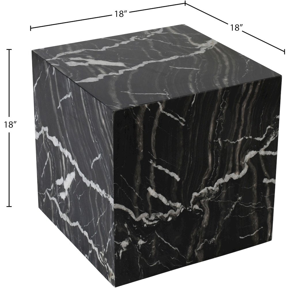 Bolzano Black End Table