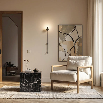 Bolzano Black End Table