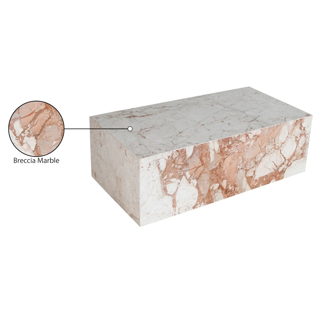 Bolzano Cream Marble Coffee Table