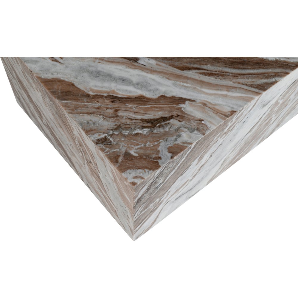 Bolzano Brown Marble Coffee Table