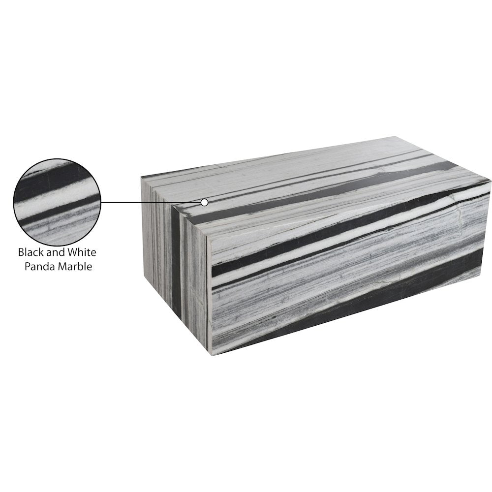 Bolzano Black Marble Coffee Table