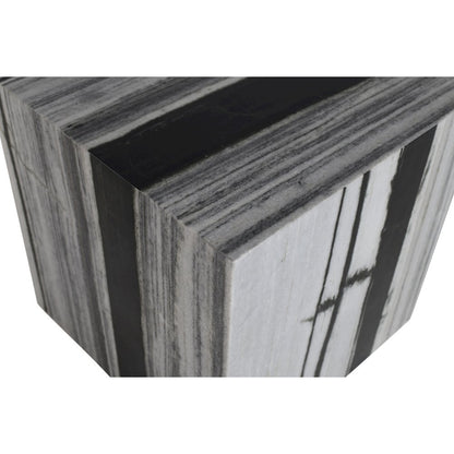 Bolzano Black Marble End Table