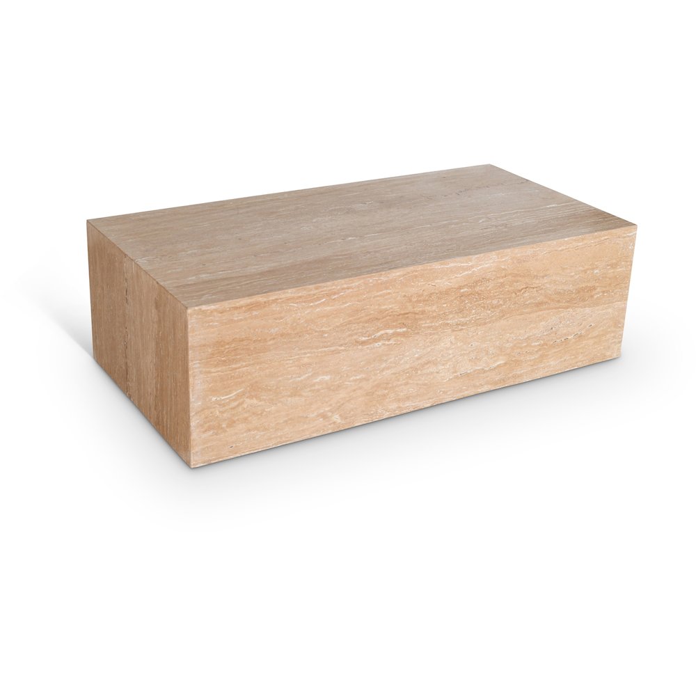 Bolzano Beige Travertine Coffee Table