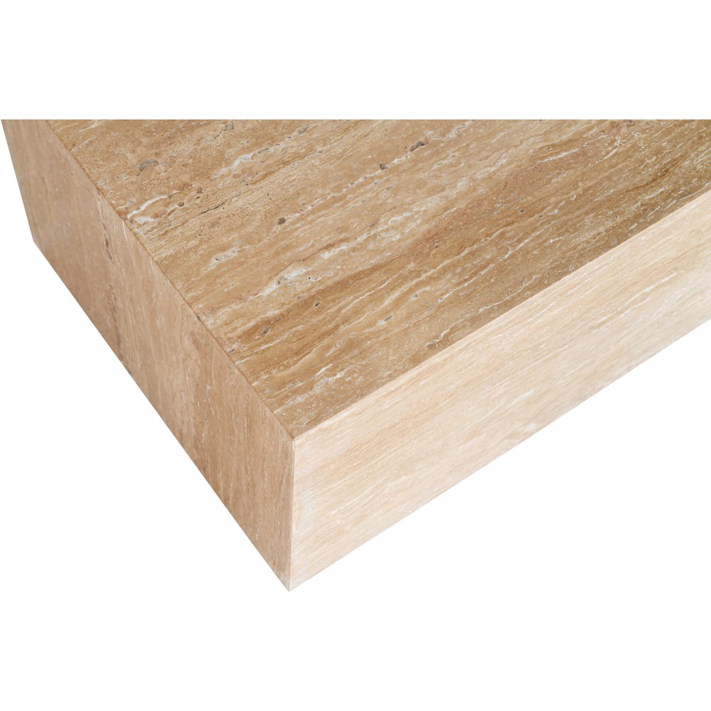 Bolzano Beige Travertine Coffee Table