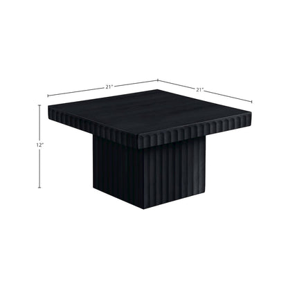 Spencer Black Oak Veneer Coffee Table