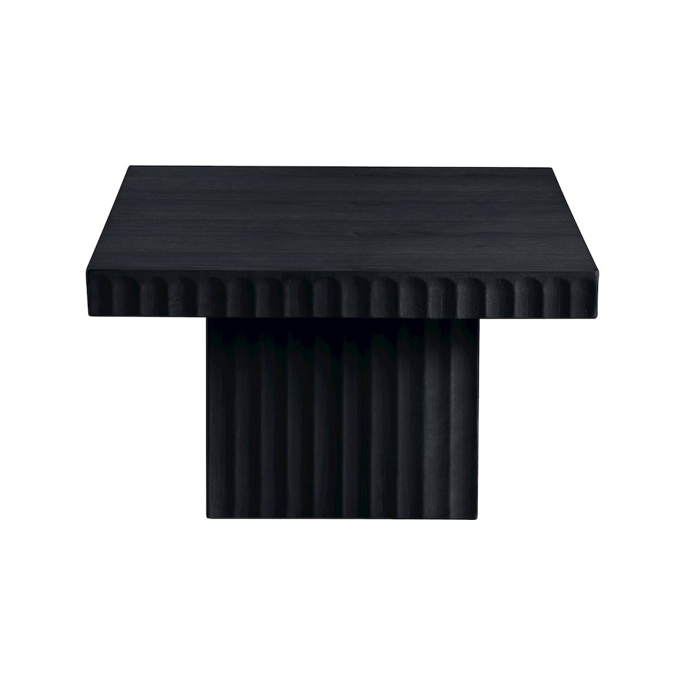 Spencer Black Oak Veneer Coffee Table