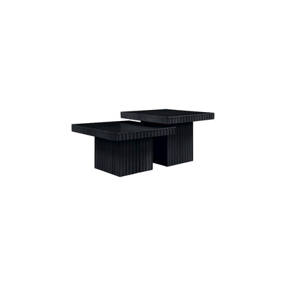 Spencer Black Oak Veneer Coffee Table