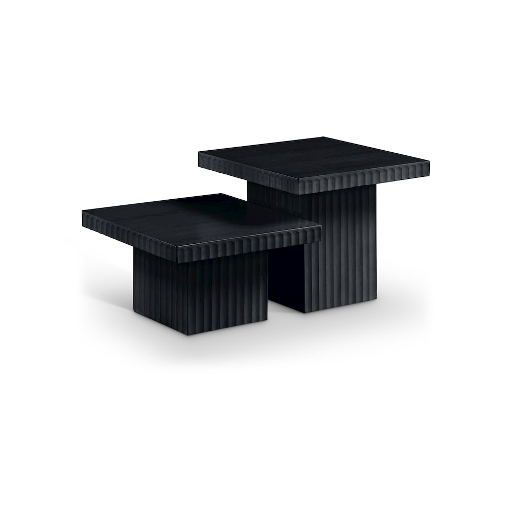 Spencer Black Oak Veneer Coffee Table