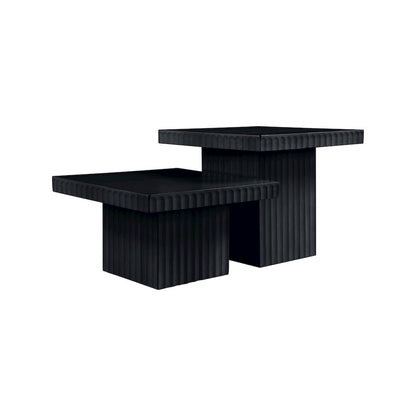 Spencer Black Oak Veneer Coffee Table
