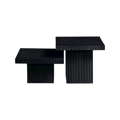 Spencer Black Oak Veneer Coffee Table