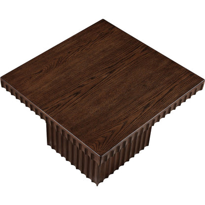 Spencer Brown Oak Veneer Coffee Table