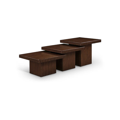 Spencer Brown Oak Veneer Coffee Table