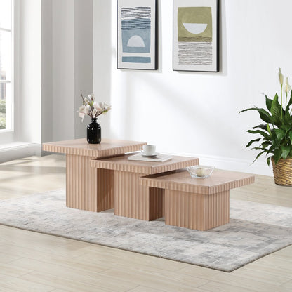 Spencer Natural Oak Veneer Coffee Table