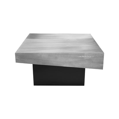 Palladium Silver Coffee Table