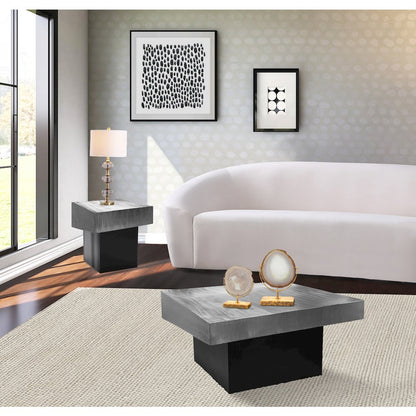 Palladium Silver Coffee Table