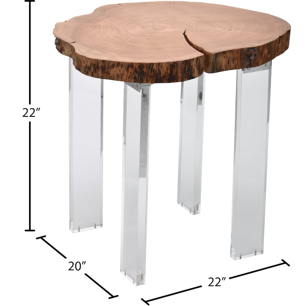Woodland Natural Wood End Table