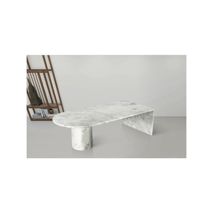 Salerno White Coffee Table
