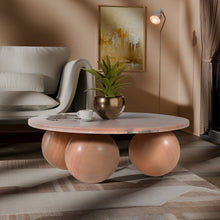 Spherical Pink Forest Coffee Table