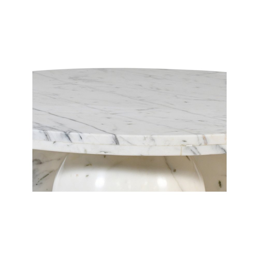 Spherical White Coffee Table