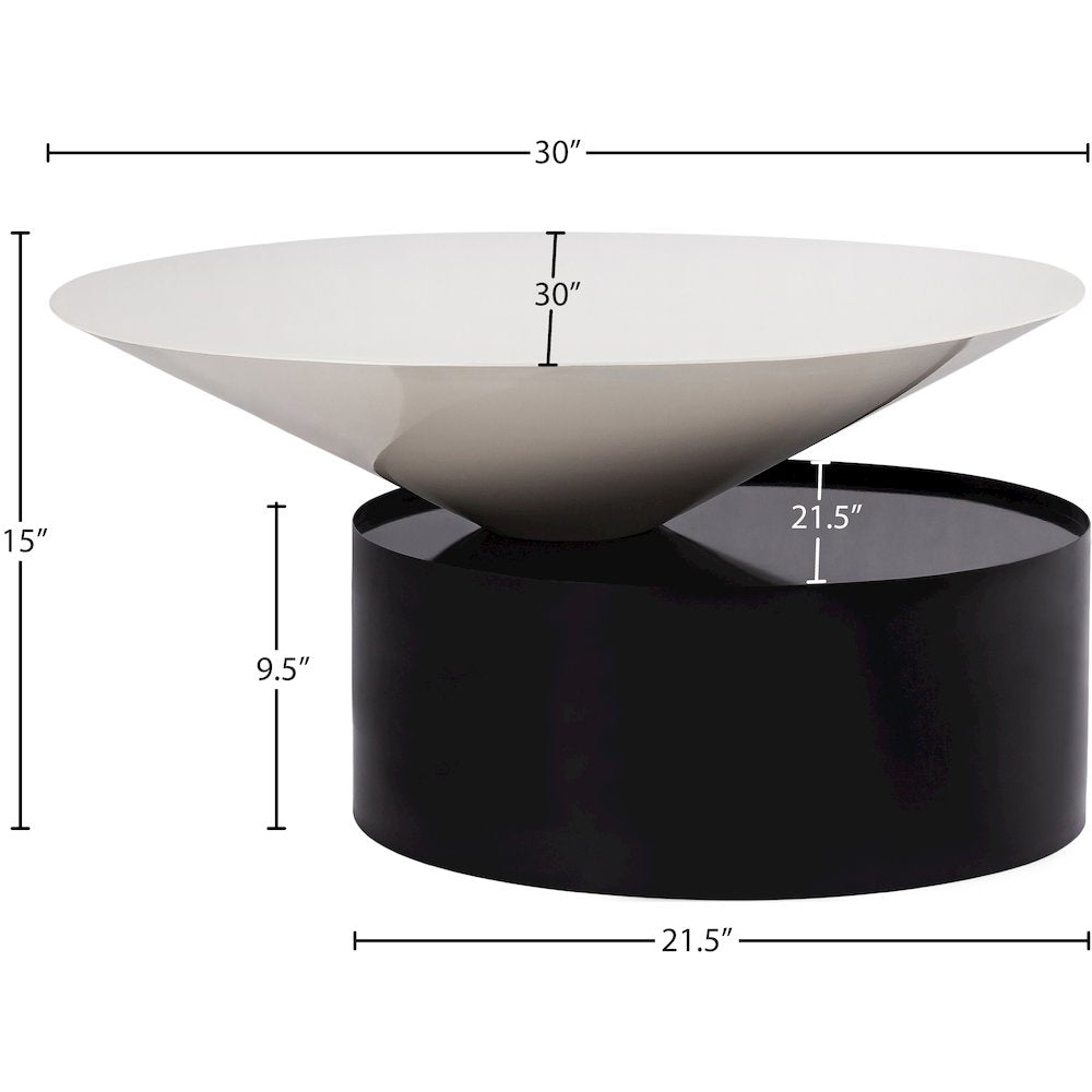Damon White Coffee Table