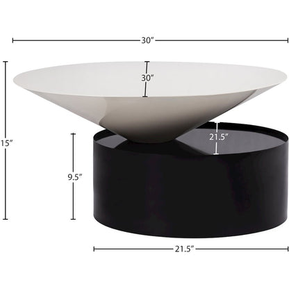 Damon White Coffee Table