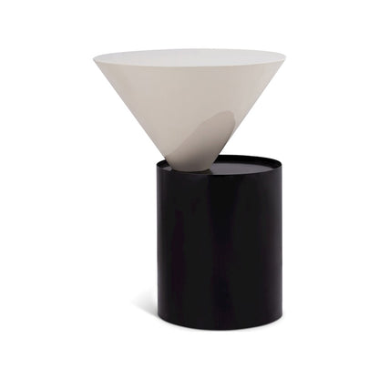 Damon White End Table