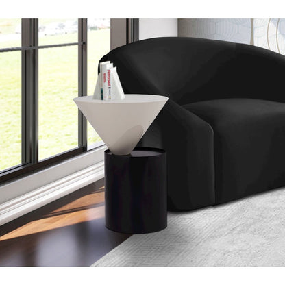 Damon White End Table