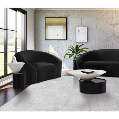 Damon White End Table