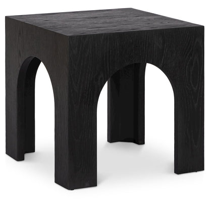 Arch Black End Table