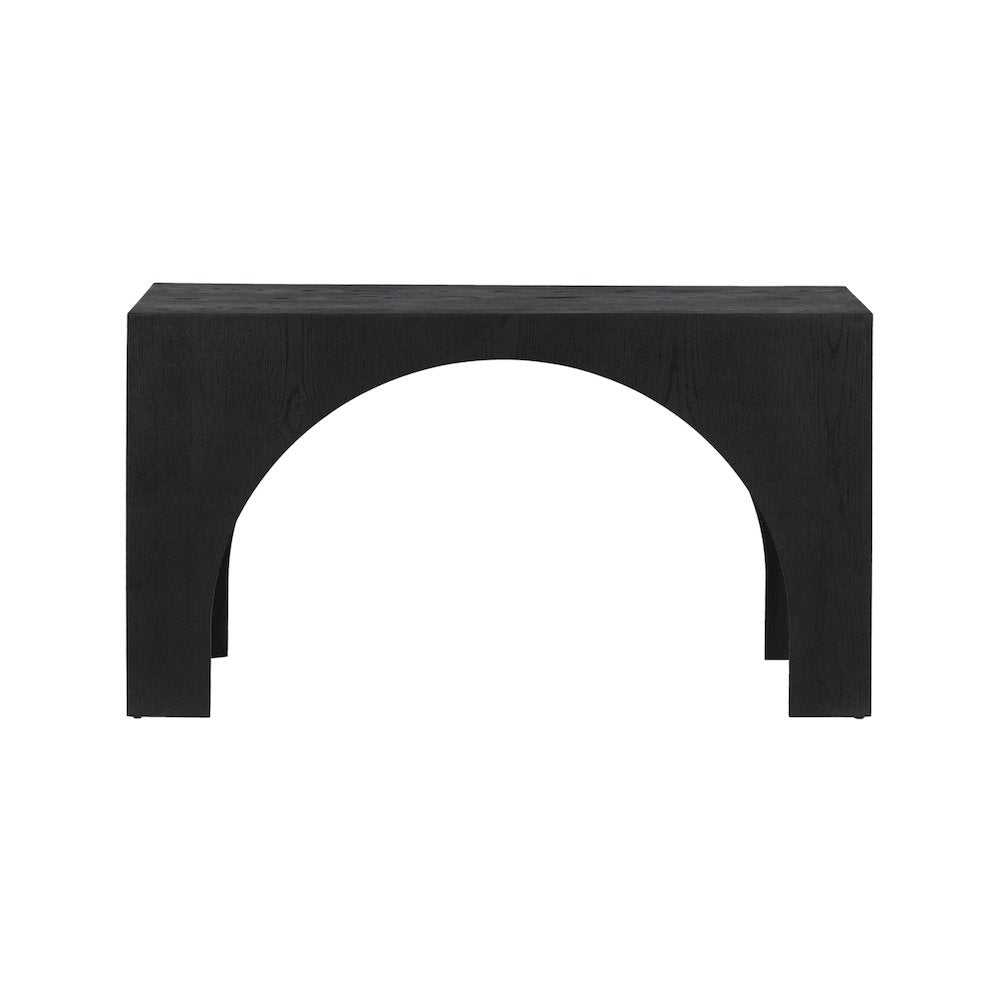 Arch Black Console Table