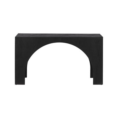 Arch Black Console Table
