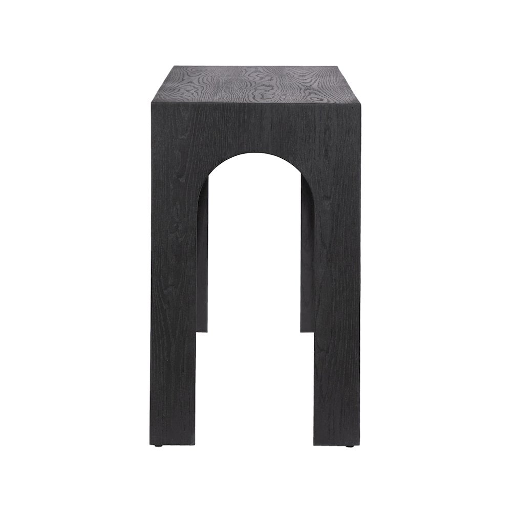 Arch Black Console Table