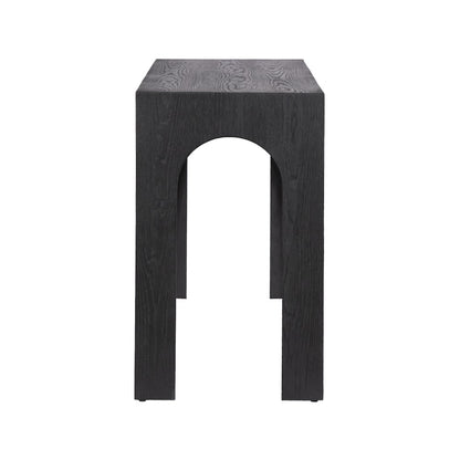 Arch Black Console Table