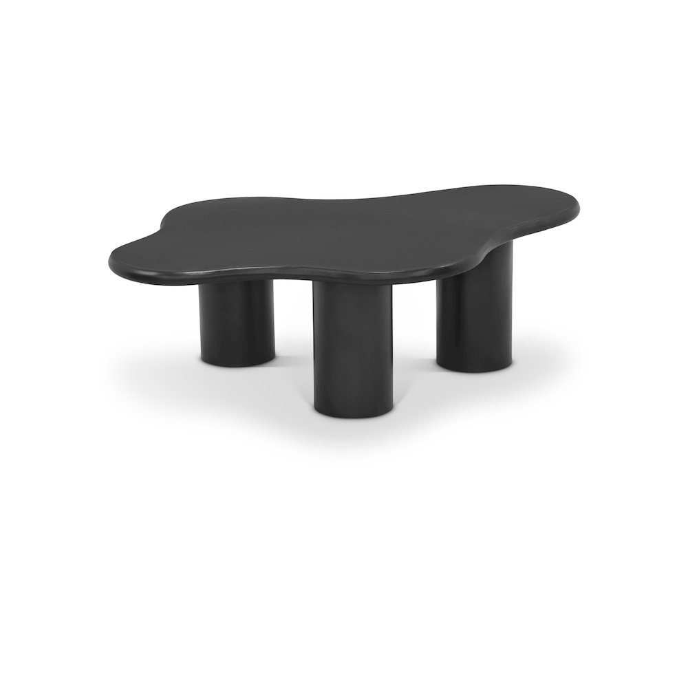 Romaine Black Coffee Table