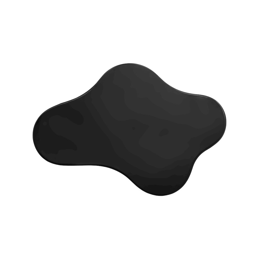 Romaine Black Coffee Table