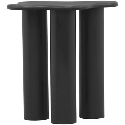 Romaine Black End Table