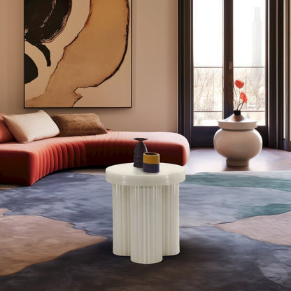 Rhodes Cream End Table