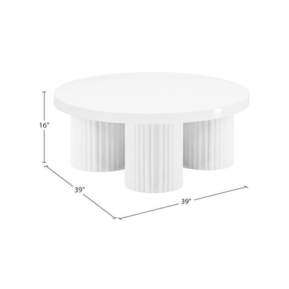 Rhodes White Coffee Table