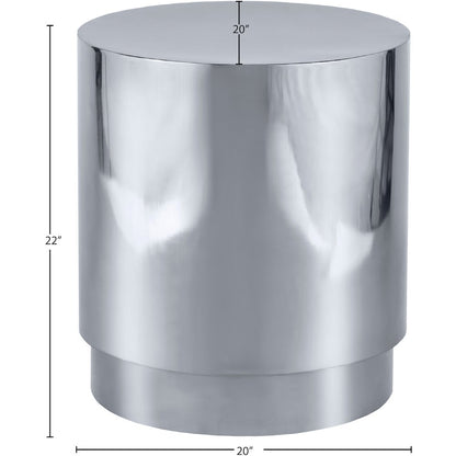 Jazzy Silver End Table