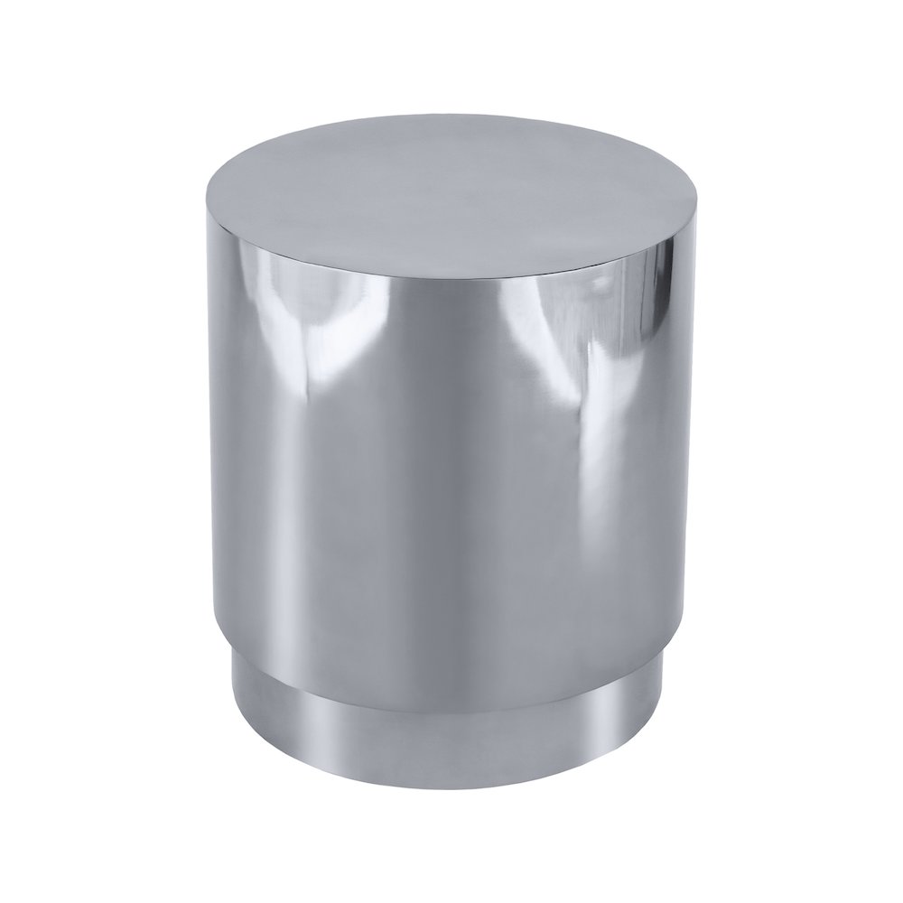 Jazzy Silver End Table