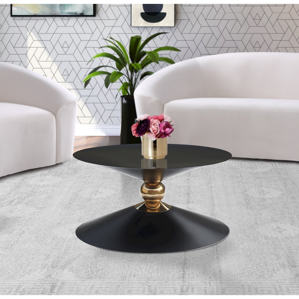 Malia Black / Gold Coffee Table
