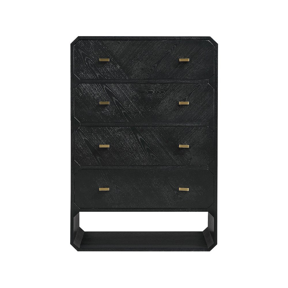 Parker Black Ash Veneer Chest