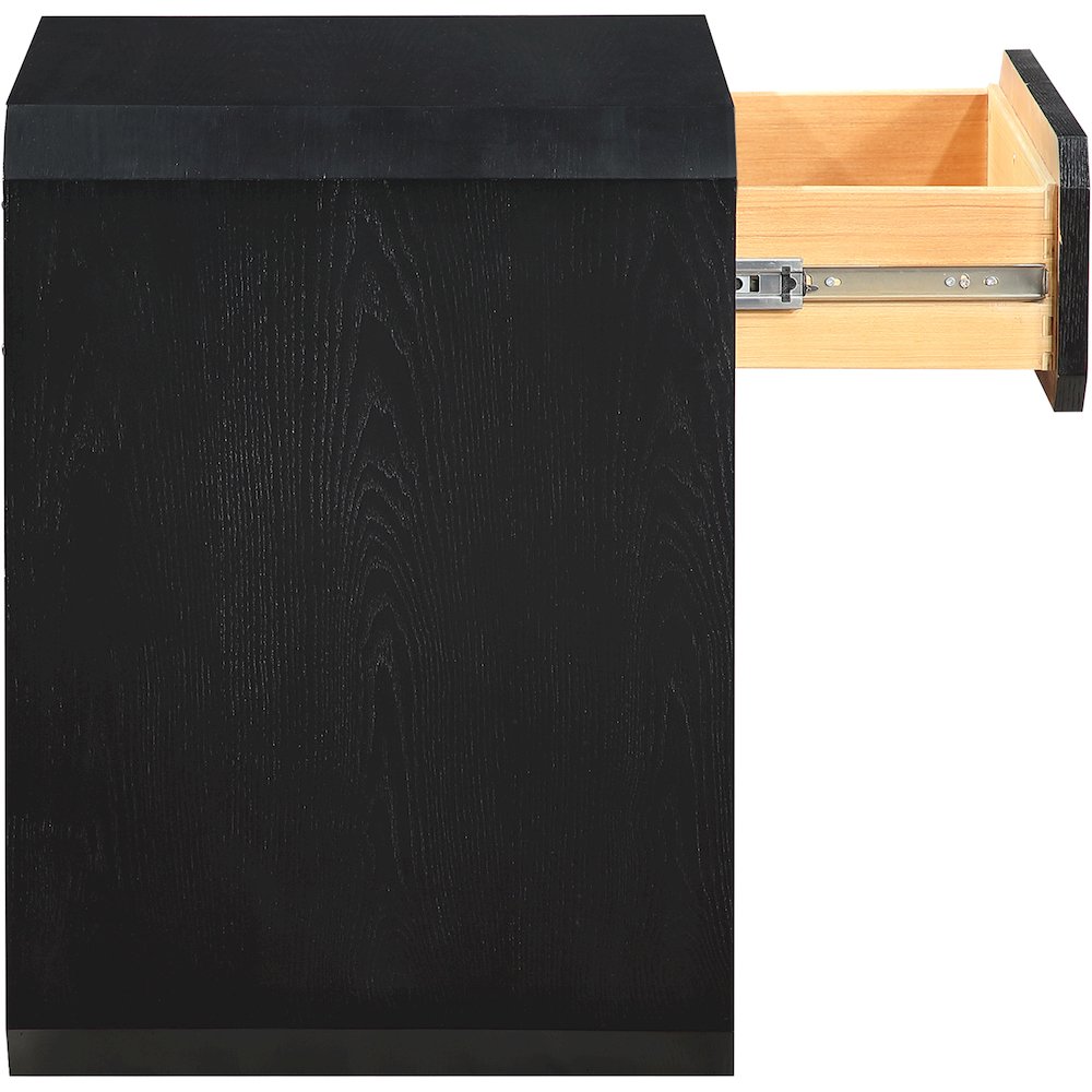 Parker Black Ash Veneer Night stand