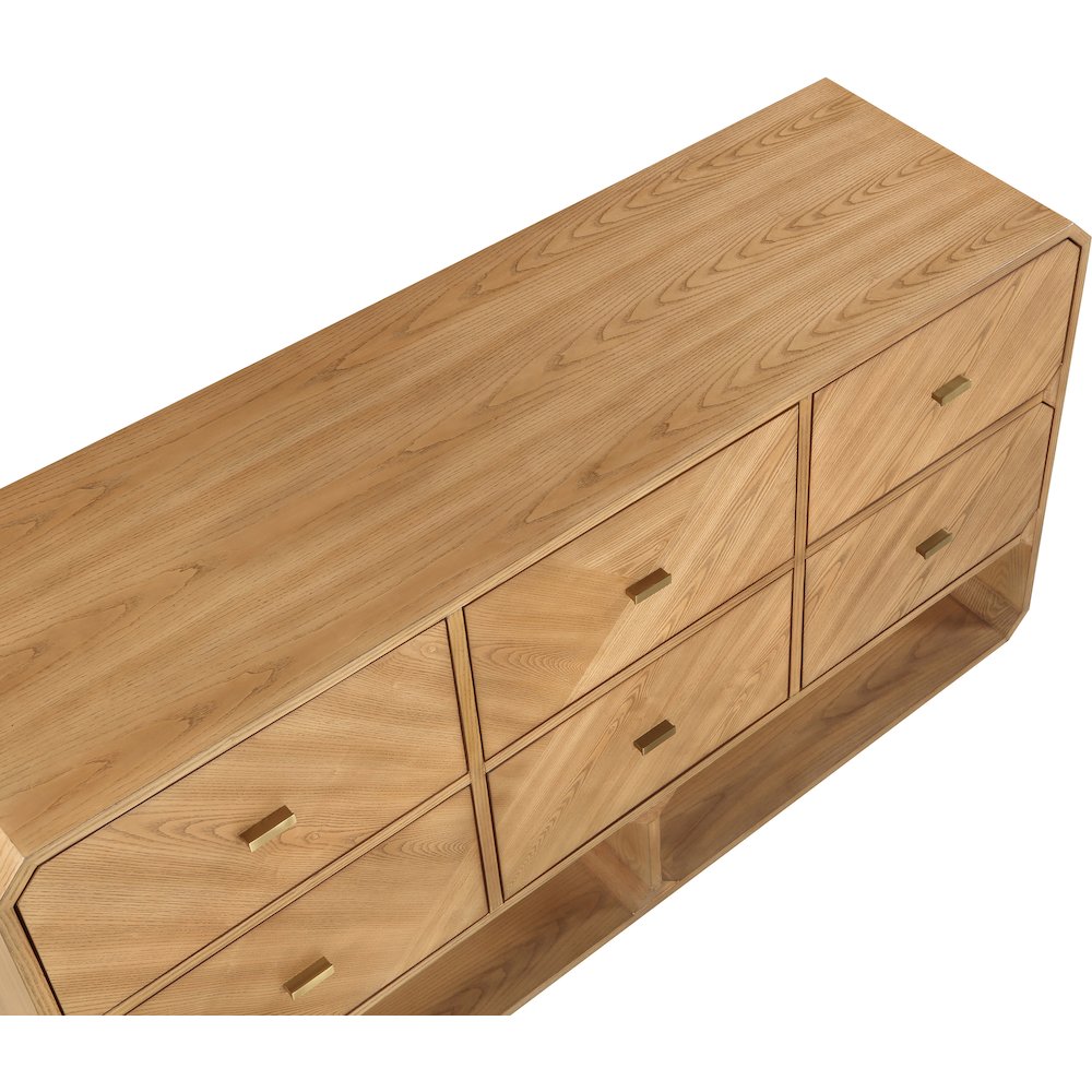 Parker Natural Ash Veneer Dresser